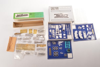 Lot 299 - Keyser and M&L Premier Kits unmade 00 Gauge GWR Single and Duke Locomotive Kits (2)