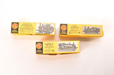 Lot 300 - Three GEM 00 gauge LNWR tank Locomotives Kits
