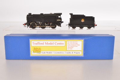 Lot 302 - South Eastern Finecast or Wills kitbuilt 00 gauge BR black Q1 0-6-0 Locomotive and Tender