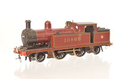 Lot 317 - 00 Gauge kitbuilt MR ex Lancashire and Yorkshire crimson lake Class 5 2-4-2T No 10866