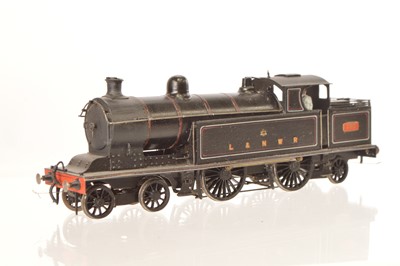 Lot 318 - EM Gauge kitbuilt LNWR black Precursor 4-4-2T No 762