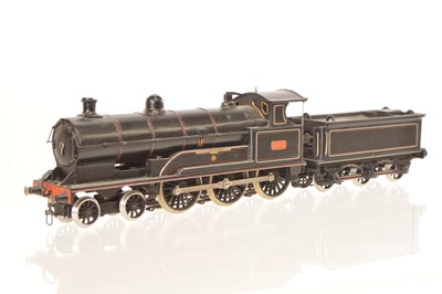 Lot 320 - 00 Gauge kitbuilt LNWR black Prince of Wales Class 4-6-0 1100 'Lusitania'