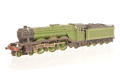 Lot 333 - 00 Gauge brass kitbuilt LNER weathered green Class A1 4-6-2 59 'Tracery'
