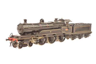 Lot 342 - 00 Gauge kitbuilt LNWR black Claughton class 4-6-0 No 10