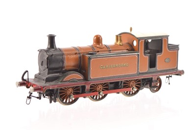 Lot 358 - OO Gauge kitbuilt LBSC lined umber Class E4 0-6-2t  No 568 ' Carisbrooke' Tank Locomotive