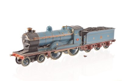 Lot 363 - OO Gauge kitbuilt  CR Caledonian Railway lined blue 72 Class 4-4-0 No 97 Locomotive and Tender