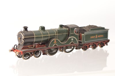 Lot 368 - OO Gauge kitbuilt Great Central Railway lined green rebuilt Robinson Class 11B No 1016 4-4-0  Locomotive and tender