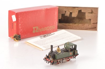 Lot 381 - Rivarossi HO Gauge 1165 FNM green 0-4-0T 200-05 Tank Locomotive