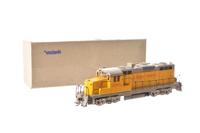 Lot 387 - Tenshodo HO Gauge 140 Union Pacific yellow and grey GP 20 Diesel Switcher