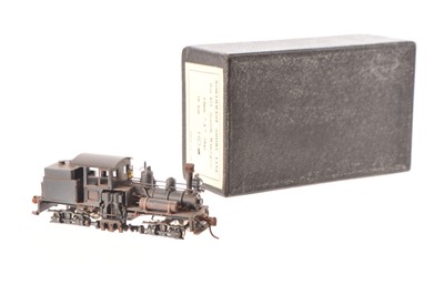 Lot 394 - Northwest Shoreline made in Japan HOn3 Gauge weathered black Class A Shay 0-4-4-0 Locomotive and integral Tender