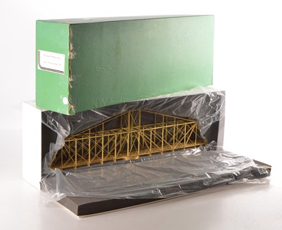 Lot 402 - Cheyenne Industries China for Overland Models Inc brass HO Gauge Camas Prairie single track swing Bridge
