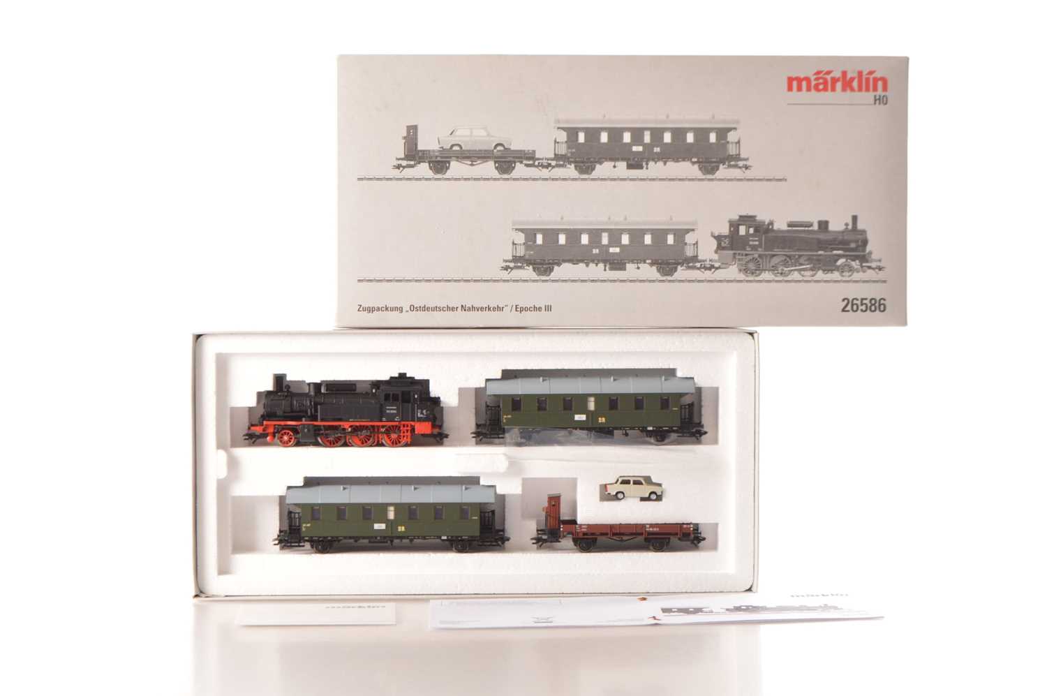 Lot 411 - Marklin HO Gauge East German Commuter Train Pack