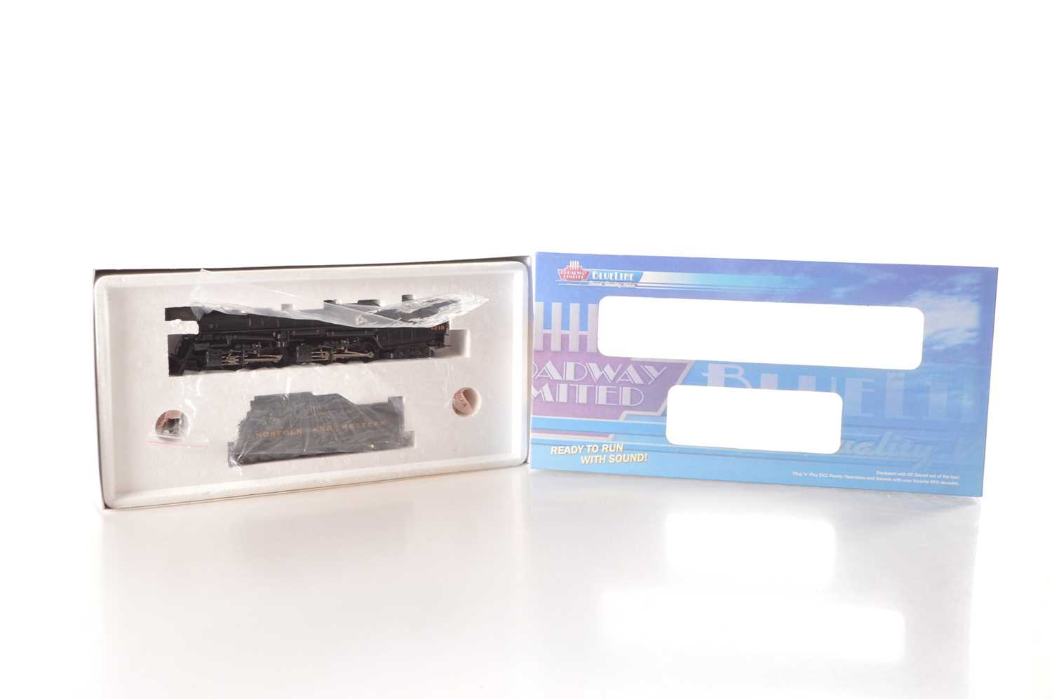 Lot 417 - Broadway Imports Blueline American HO Gauge Class A Steam Locomotive with Tender