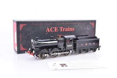 Lot 445 - ACE Trains 0 Gauge E/5 LNER black 0-6-0 Q Class Locomotive and Tender 8245
