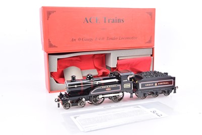 Lot 448 - ACE Trains 0 Gauge E/3 Great Central lined black 4-4-0 Celebration Class 2006 'John H Kitchen' Locomotive and Tender