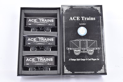 Lot 451 - ACE Trains 0 Gauge three Coal Truck set 'ACE Trains'