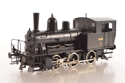 Lot 462 - Fulgurex 0 Gauge Ref: 2511 0-6-0 SBB Black Tank Loco Class E3/3