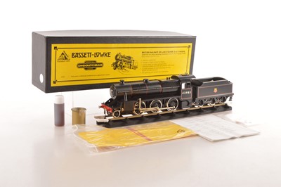 Lot 484 - Corgi Bassett Lowke modern issue Ref: BL99001 2-6-0 Loco & Tender BR black Stanier Mogul