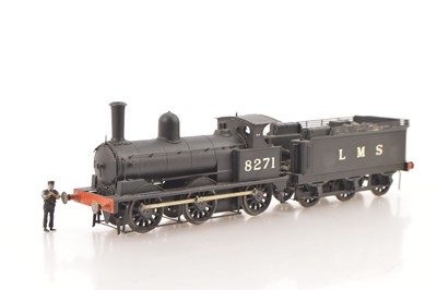 Lot 498 - Unknown Make 0 Gauge Finescale Kitbuilt 0-6-0 Loco & Tender LMS black (Ex Lancashire & Yorkshire class 25) Class 2F