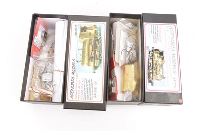 Lot 502 - Agenoria Models 0 Gauge Finescale pair of Industrial Tank Locomotive Kits (2)