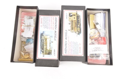 Lot 503 - Agenoria Models 0 Gauge Finescale pair of Industrial Tank Locomotive Kits (2)