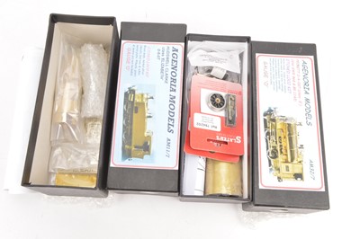 Lot 504 - Agenoria 0 Models Gauge Finescale pair of Industrial Tank Locomotive Kits (2)