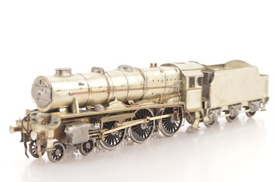 Lot 508 - Gladiator Models or similar 0 Gauge Finescale part Kitbuilt 4-6-0 Loco & Tender rebuilt Royal Scot class