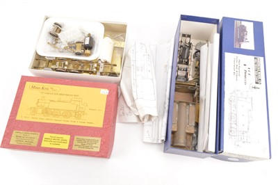Lot 509 - Mega/Ravenscale pair of 0 Gauge part Kitbuilt steam outline Locomotives (2)