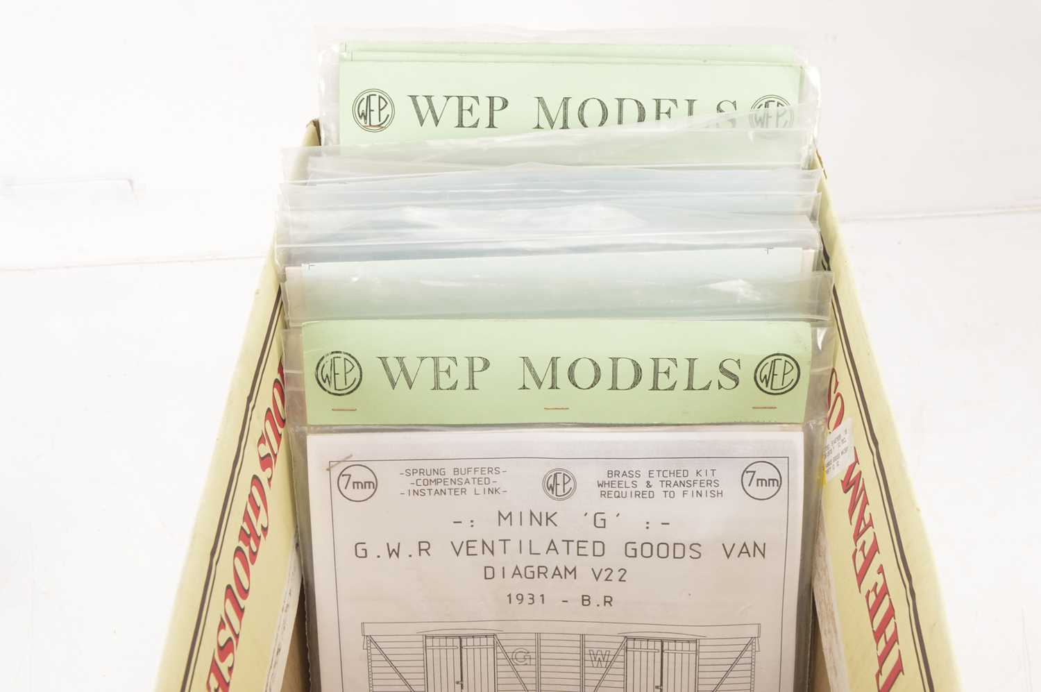 Lot 538 - WEP Models and other commercial manufacturers 0 Gauge Finescale wagons and Kits (24)