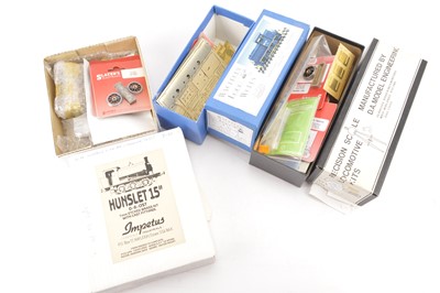 Lot 548 - Impetus/ Precision scale 0 Gauge trio of Steam and Diesel Locomotive Kits (2)