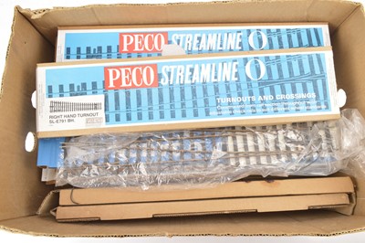 Lot 550 - Peco Streamline 0 Gauge  group of points (15)