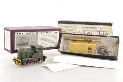 Lot 560 - Tower collection/ Precision scale 0 Gauge Finescale pair of Kit and part built Diesel Kit Locomotives (2)