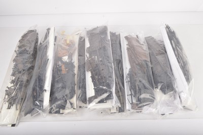 Lot 562 - Ian Kirk 0 Gauge Finescale group of GWR/LMS coach Kits (9)