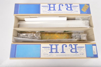 Lot 570 - RJH pair of 0 Gauge Finescale Wagon and Coach Kits (2)