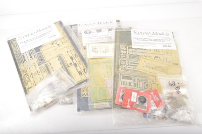 Lot 587 - Scorpio models, WEP and other commercial manufacturers 0 Gauge Finescale GWR Kits (5)
