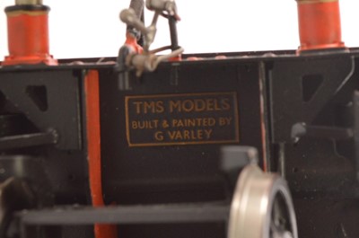 Lot 606 - David Andrews 2-Rail Finescale 0 Gauge Kitbuilt by G Varley Stanier 7P LMS Coronation 6233 "Duchess Of Sutherland" LMS Crimson Lake 4-6-2 Locomotive and 4000 gal Tender