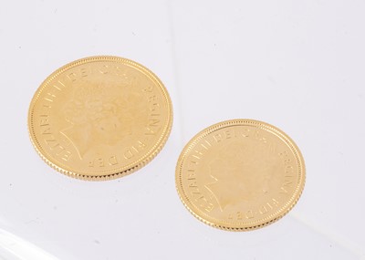 Lot 6 - Two modern gold coins