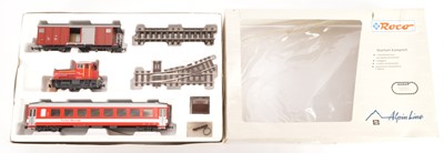 Lot 615 - Roco Om Scale Alpine line Ref: 50090 Starter set