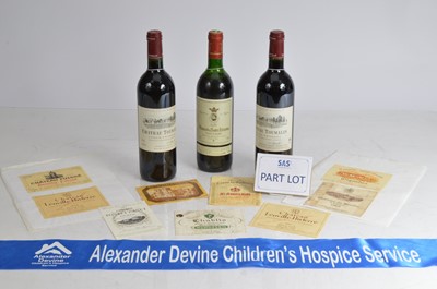 Lot 16 - Three bottles of 1980s and 1990s French red wine