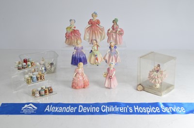 Lot 17 - A collection of Royal Doulton and other figurines