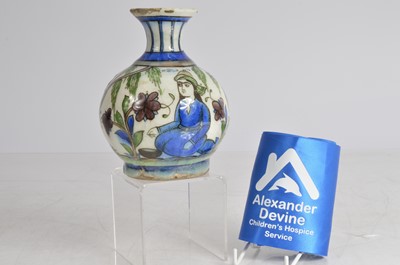Lot 24 - A restored Middle Eastern pottery vase