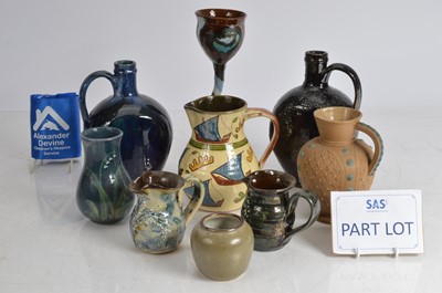 Lot 25 - A collection of studio and other ceramics