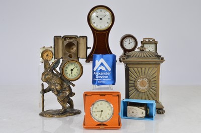 Lot 49 - An assortment of clocks