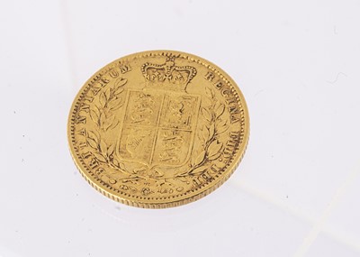 Lot 12 - A Victorian full gold sovereign