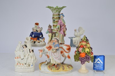 Lot 52 - Six ceramic items