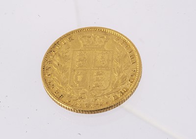 Lot 13 - A Victorian full gold sovereign