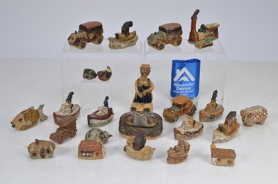 Lot 65 - Large collection of Tremar stoneware figures
