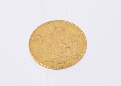 Lot 15 - A Victorian full gold sovereign