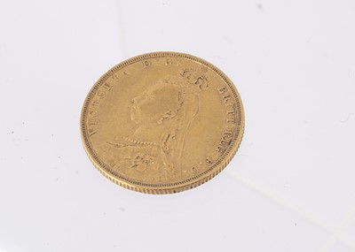 Lot 16 - A Victorian full gold sovereign