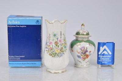 Lot 95 - Two items of decorative porcelain